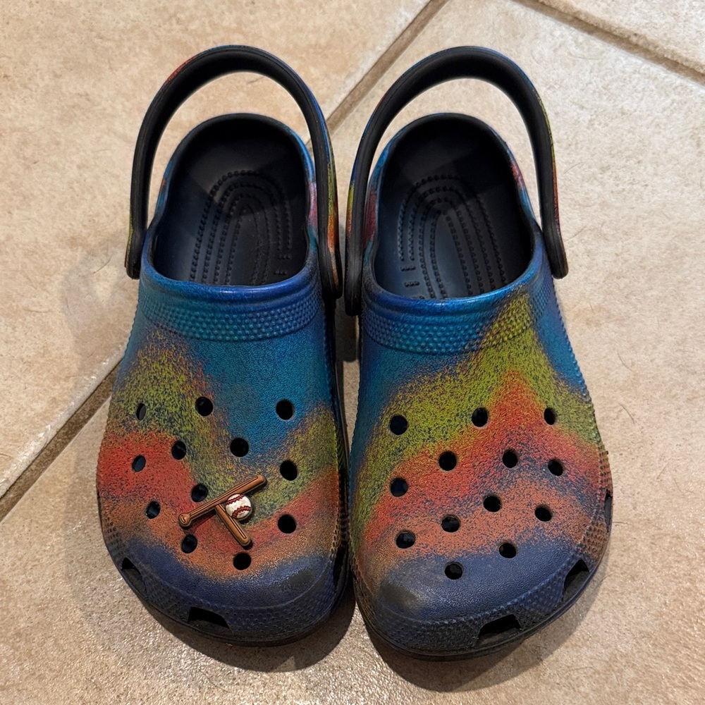 CROCS Kids Multicolor Clogs